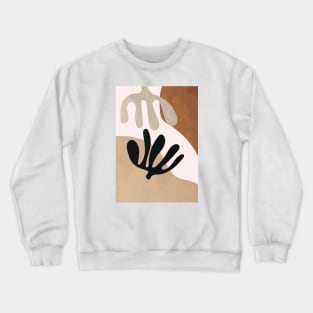 Abstract Modern Minimal Flower 3 Crewneck Sweatshirt